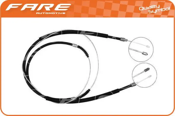 Cable Pull, parking brake (17840)