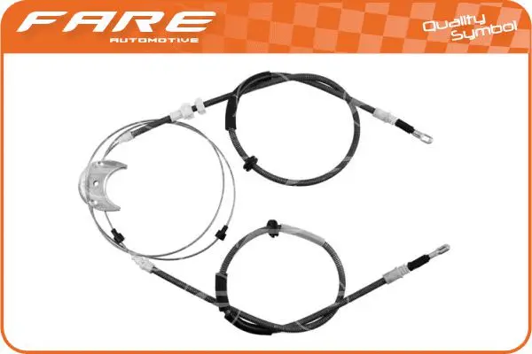 Cable Pull, parking brake (18189)