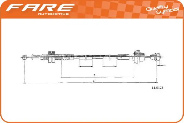 Accelerator Cable (25738)