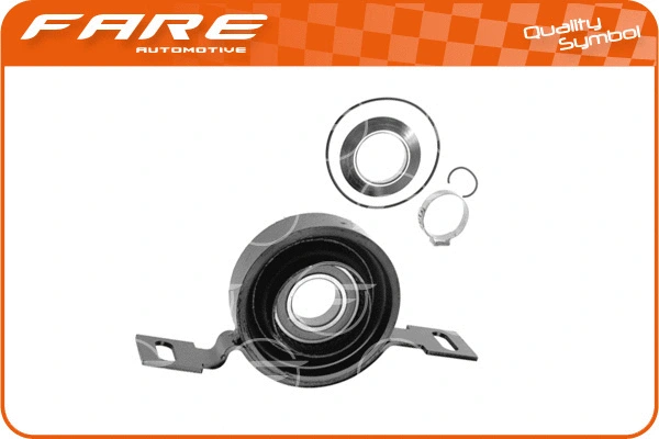Suspension, propshaft (13990)