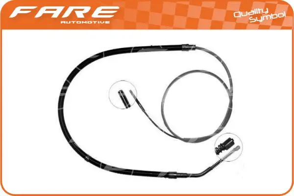 Cable Pull, parking brake (17640)