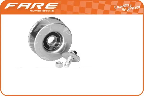 Tensioner Pulley, V-ribbed belt (21942)