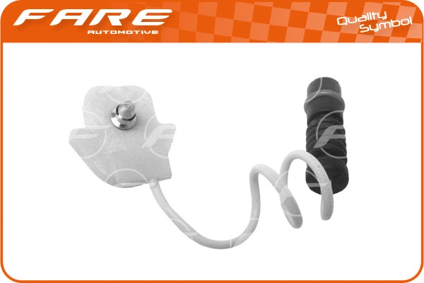 Warning Contact, brake pad wear (9753)
