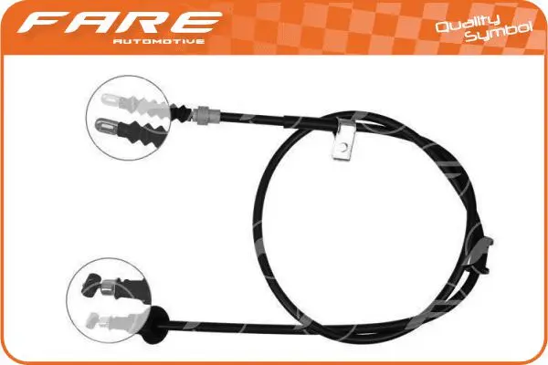Cable Pull, parking brake (19199)