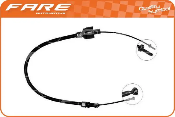 Cable Pull, clutch control (24619)