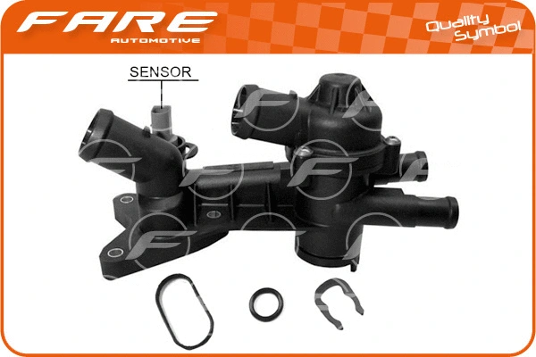 Thermostat, coolant (3823)