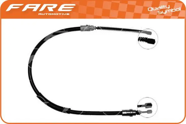 Cable Pull, parking brake (18761)