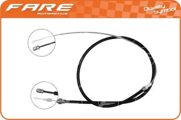 Cable Pull, parking brake (17478)