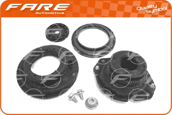 Repair Kit, suspension strut support mount (11626)