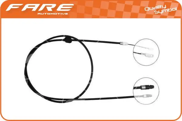 Cable Pull, parking brake (17918)