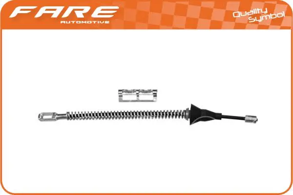 Cable Pull, parking brake (18643)