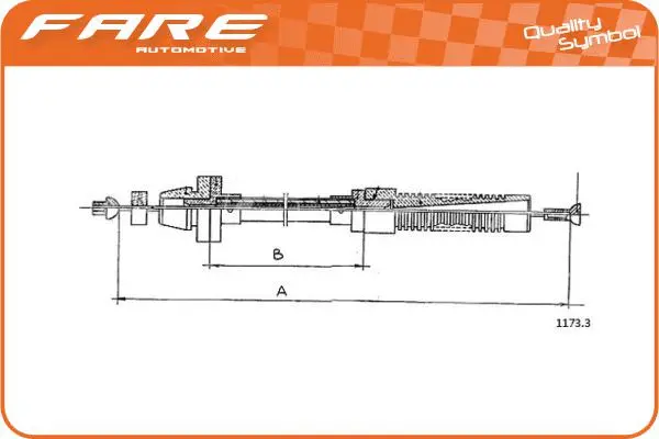 Accelerator Cable (25601)