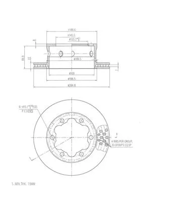 Brake Disc (FBD254)