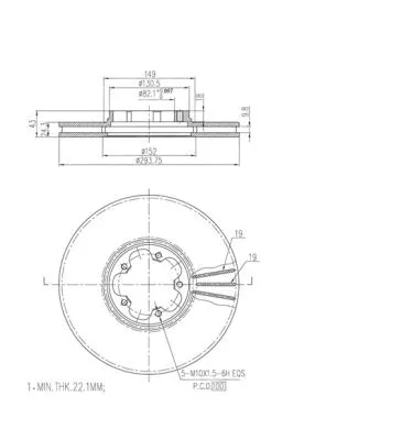 Brake Disc (FBD260)