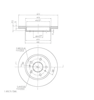 Brake Disc (FBD293)