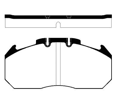 Brake Pad Set, disc brake (FBP4381)