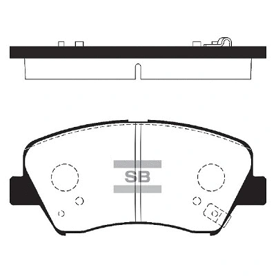 Brake Pad Set, disc brake (FBP4249)