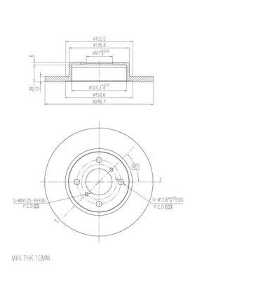 Brake Disc (FBD280)