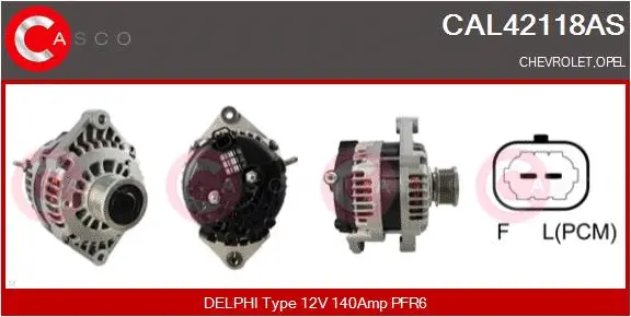 Alternator (CAL42118AS)