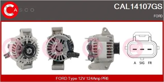 Alternator (CAL14107GS)