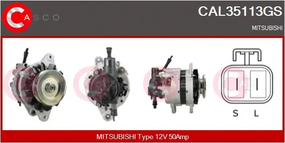 Alternator (CAL35113GS)