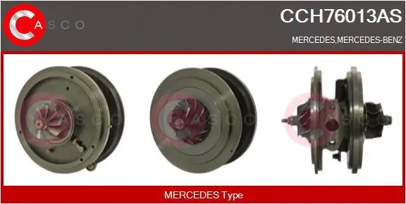Core assembly, turbocharger (CCH76013AS)