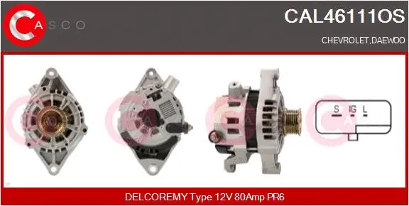 Alternator (CAL46111OS)