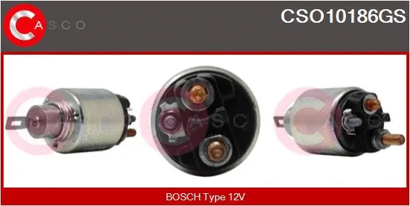 Solenoid Switch, starter (CSO10186GS)