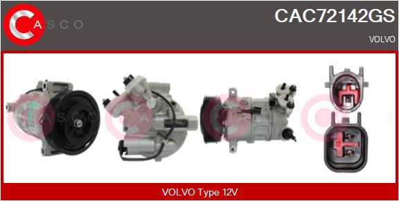 Compressor, air conditioning (CAC72142GS)