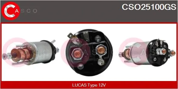 Solenoid Switch, starter (CSO25100GS)