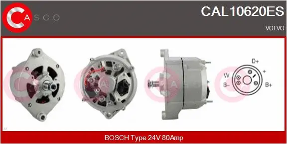 Alternator (CAL10620ES)