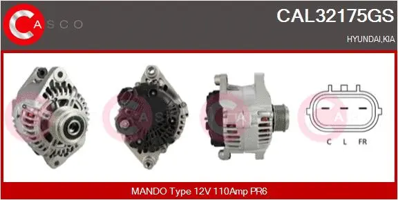 Alternator (CAL32175GS)