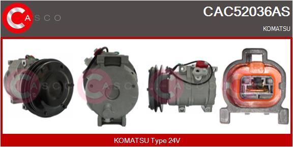 Compressor, air conditioning (CAC52036AS)