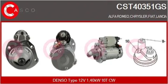 Starter (CST40351GS)