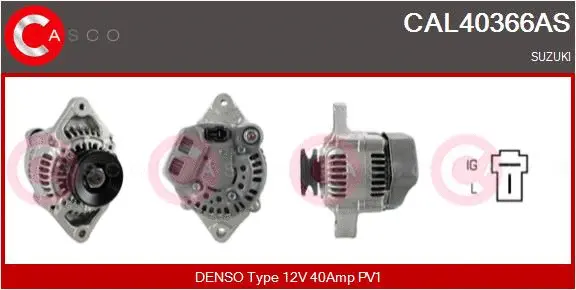 Alternator (CAL40366AS)