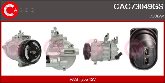Compressor, air conditioning (CAC73049GS)