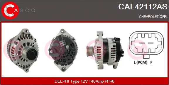 Alternator (CAL42112AS)