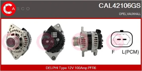 Alternator (CAL42106GS)