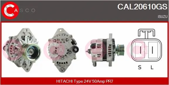Alternator (CAL20610GS)