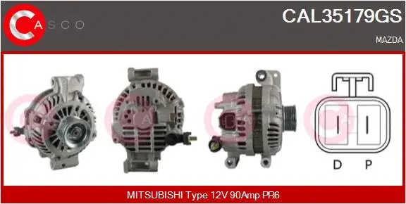 Alternator (CAL35179GS)