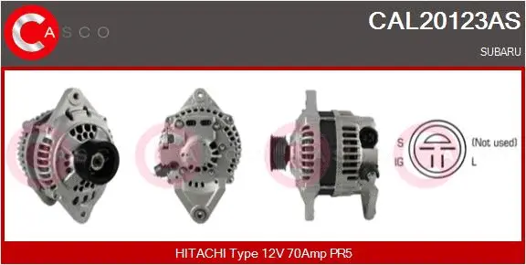Alternator (CAL20123AS)