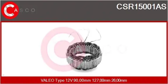 Stator, alternator (CSR15001AS)