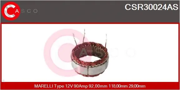 Stator, alternator (CSR30024AS)
