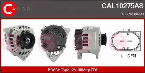 Alternator (CAL10275AS)