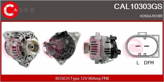 Alternator (CAL10303GS)