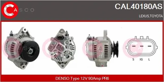 Alternator (CAL40180AS)
