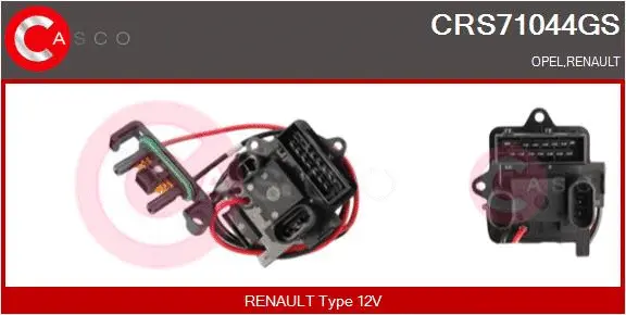 Resistor, interior blower (CRS71044GS)