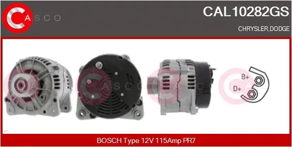 Alternator (CAL10282GS)