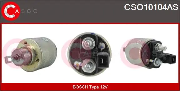 Solenoid Switch, starter (CSO10104AS)