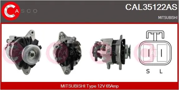 Alternator (CAL35122AS)